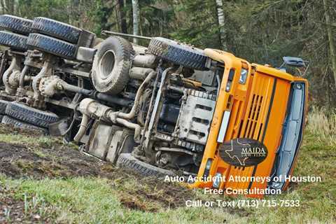 18-wheeler or large commercial truck - Houston Auto Emergency Attorney