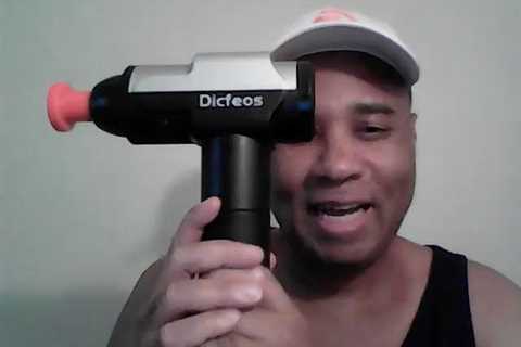 Review Of My “DICFEOS” wireless Muscle Massage Gun #massagegun #massage #physicaltherapy #gun