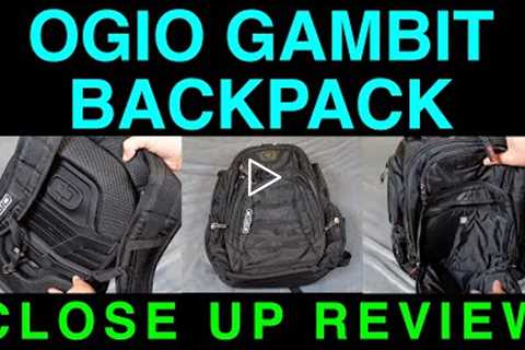 Ogio Gambit Backpack Close up Look, Unboxing, Review, Demo