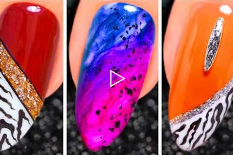 New Nail Art Design 2022❤️💅Compilation For Beginners | Simple Nails Art Ideas Compilation #350