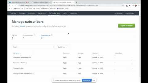 A quick guide to Bookster's Email Marketing Tool