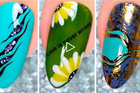 New Nail Art Design 2022❤️💅Compilation For Beginners | Simple Nails Art Ideas Compilation #376