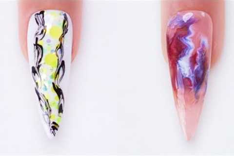 10+ Satisfying Nail Art Tutorial | Awesome Nail Design & Ideas | Mails Inspiration