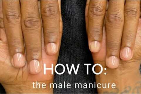 #malemanicure #manicureathome #quarantine The Male Manicure