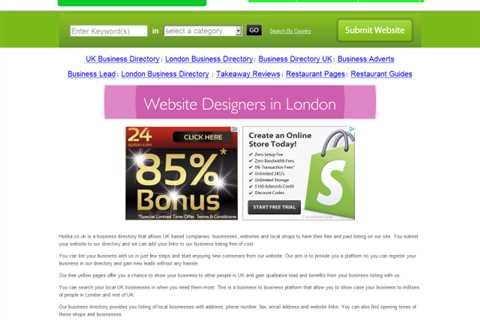 Facts About London Area Business Directory Revealed  — jampeace90