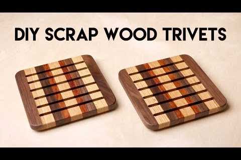 DIY Scrap Wood Trivets | Traditional Woodworking vs. CNC How-To