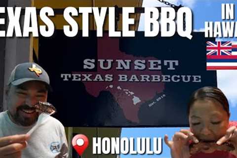 Authentic TEXAS STYLE BBQ in O''AHU Hawai''i | MUST TRY in HONOLULU Tender Brisket and Juicy Pork..