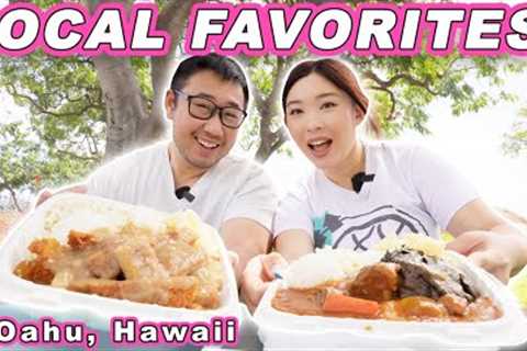 WHERE THE LOCALS EAT || [Oahu, Hawaii] Beef Stew, Lau Lau, Hawaiian BBQ & More!