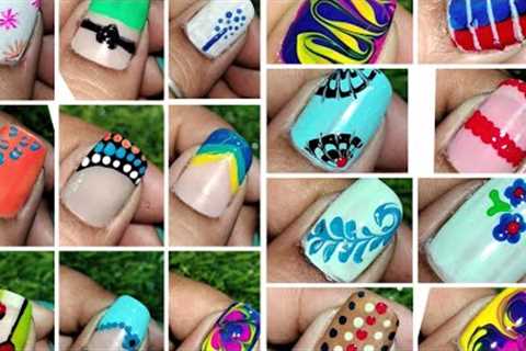 20+Easy Nail Designs||nail art designs #naildesign #nailtutorial #tiktok