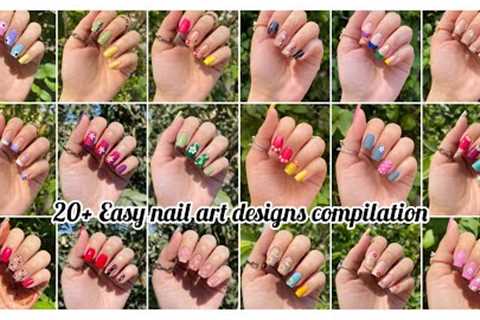 20+ Easy floral nail art designs compilation || Sunday special compilation 2023