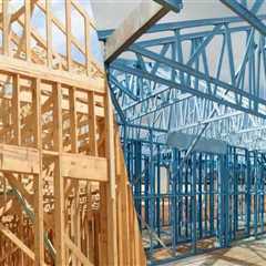 Is steel frame more expensive than wood?