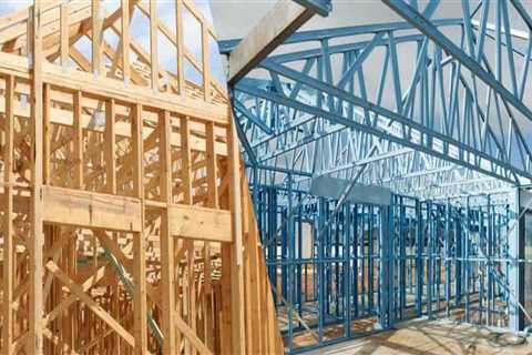 Is steel frame more expensive than wood?