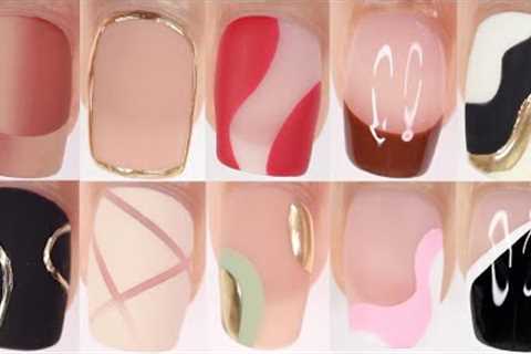 300 EASY NAIL IDEAS | HUGE nail art compilation satisfying nail designs | gel nail polish at home