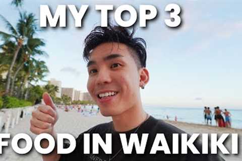 Everything you MUST EAT in OAHU, HAWAII | My Top 3 Food Spots in WAIKIKI