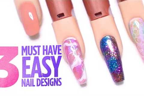 💅 3 Easy Nail Designs Every Nail Tech Should Know