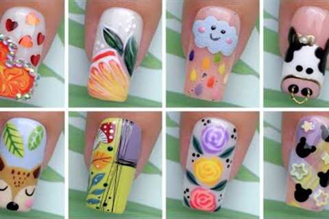 10 Easy Nails Art At Home for Beginners | New Nails Art Design | Olad Beauty