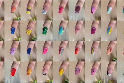 50+ Huge nail art designs compilation 2023 || Trending and easy nail art designs for beginners