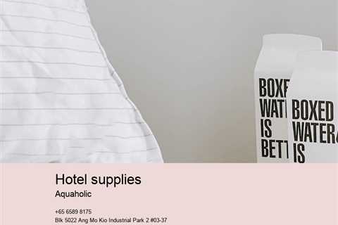 hotel supplies