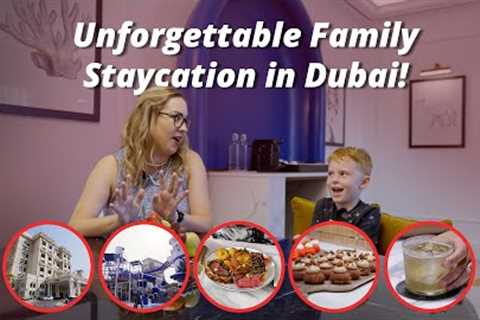 A Magical Staycation Adventure in Dubai: Exploring Mina Seyahi with Courtney & Cyrus!