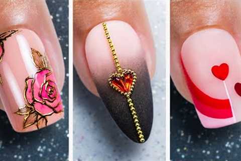 Best Easy Valentine''s Day Nail Art Ideas 2024 | New Nail Art Compilation