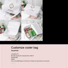 Customize Cooler Bag