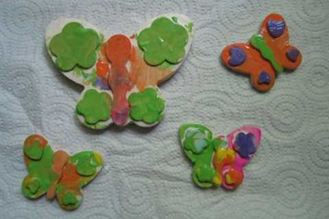 Art and Crafts: Butterfly Magnets - Life of Dad