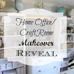 Home Office/Craft Room Makeover Reveal - adrienne elizabeth