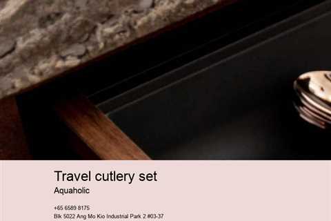 travel cutlery set