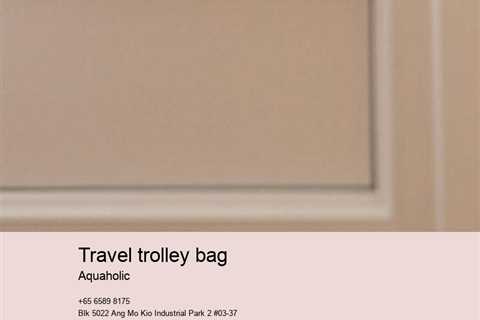 travel trolley bag