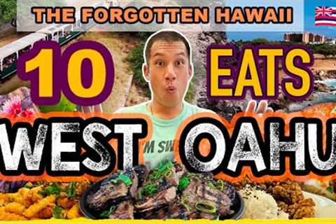 ULTIMATE FOOD TOUR ON WEST OAHU - 10 Best Foods in Hawaii''s Forgotten Waianae, Kapolei & More!