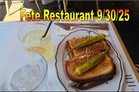 Fete Restaurant Lunch 9/30/25 in Honolulu, Oahu, Hawaii