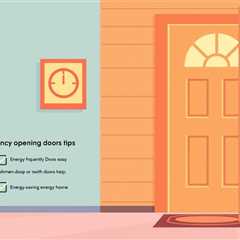 Locking Out the Draft: Tips to Avoid Frequent Door Opening and Enhance Energy Efficiency