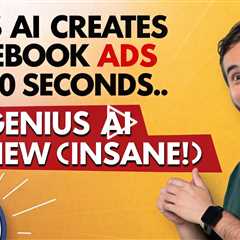 This AI Creates Facebook Ads in 30 Seconds… AdGenius AI Review (INSANE!)