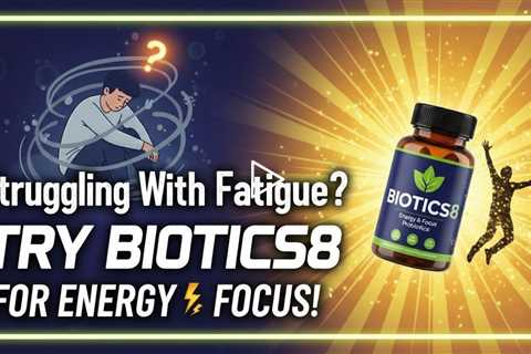 Struggling With Fatigue? Try Biotics8 Probiotics for Energy & Focus 🔥