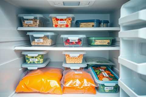 Mastering Freezer Organization: Top Tips to Keep Your Freezer Contents Neat and Accessible for..