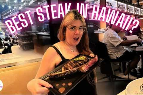 We Ate at Michael Mina''s StripSteak Hawaii | Instant Bacon & Grilled Pineapple Foster in..